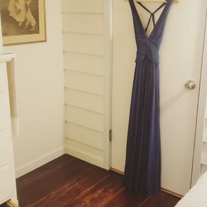 BCBGMaxAzria Dark Blue Dress